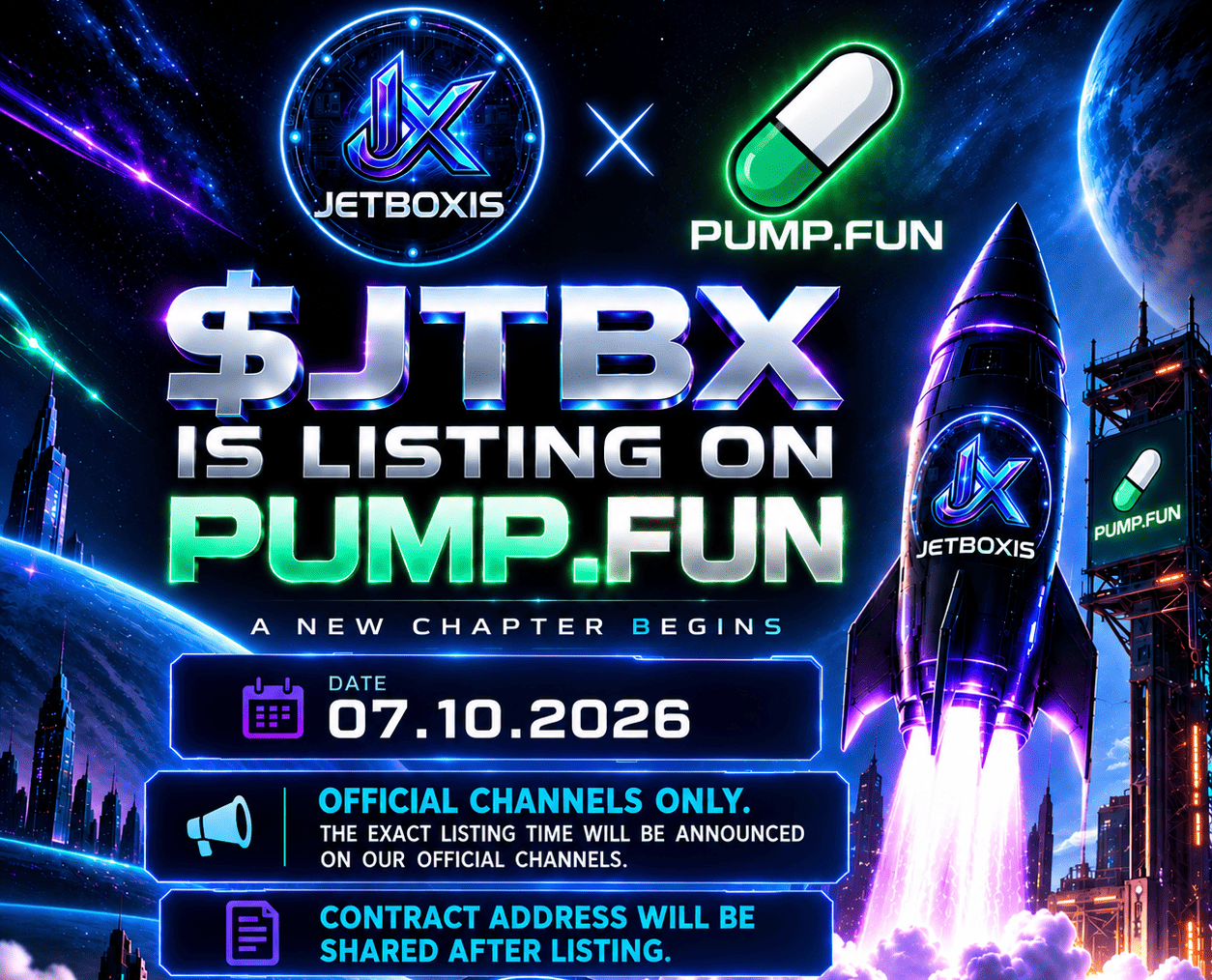 $JTBX IS GOING LIVE ON PUMP.FUN